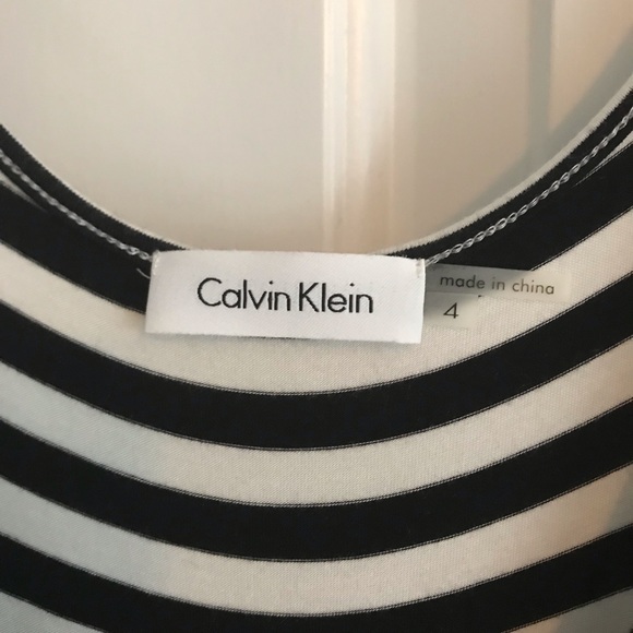 Calvin Klein Striped Dress - Picture 3 of 5